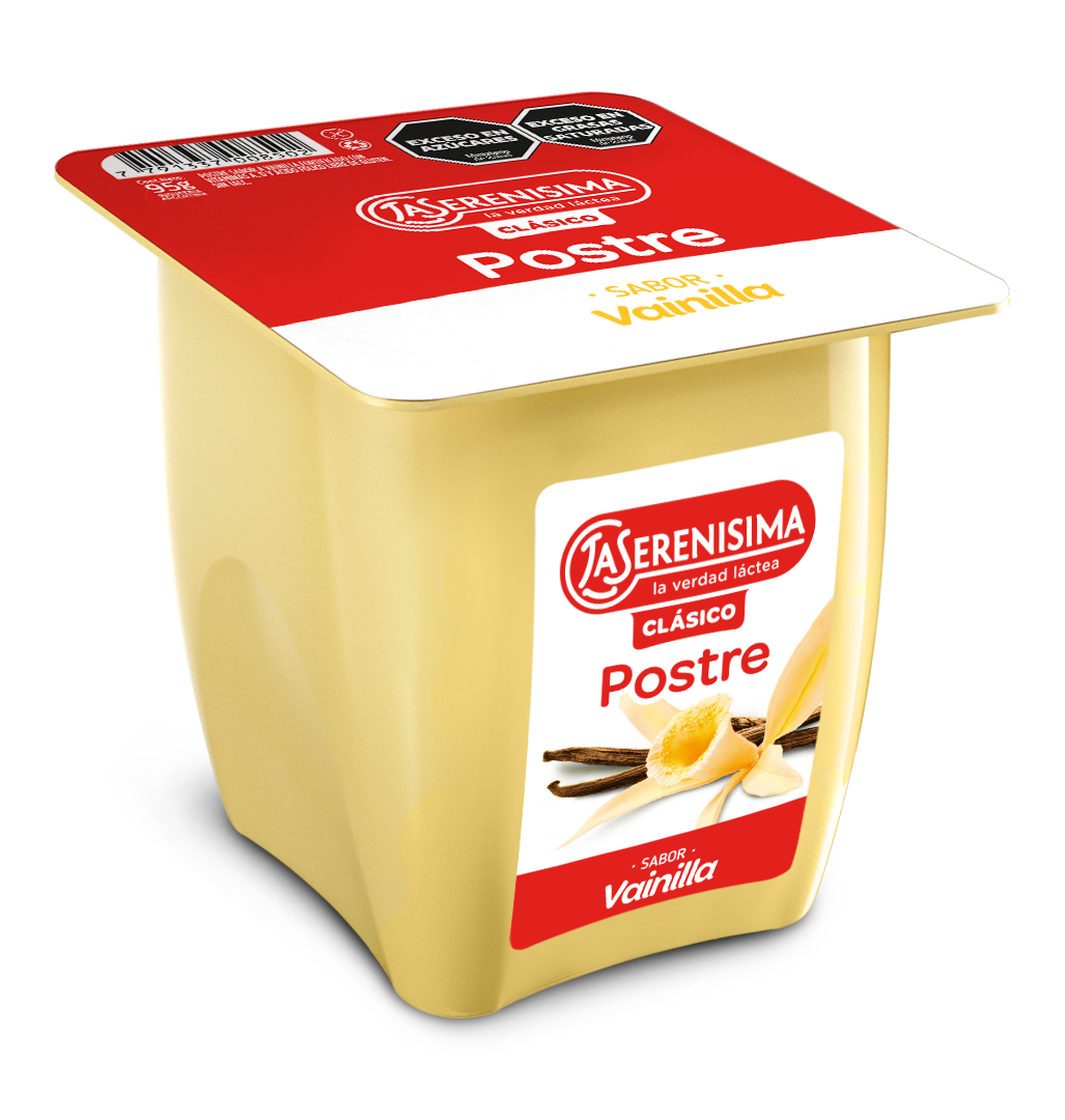 La Serenísima Clásica Postre Vainilla